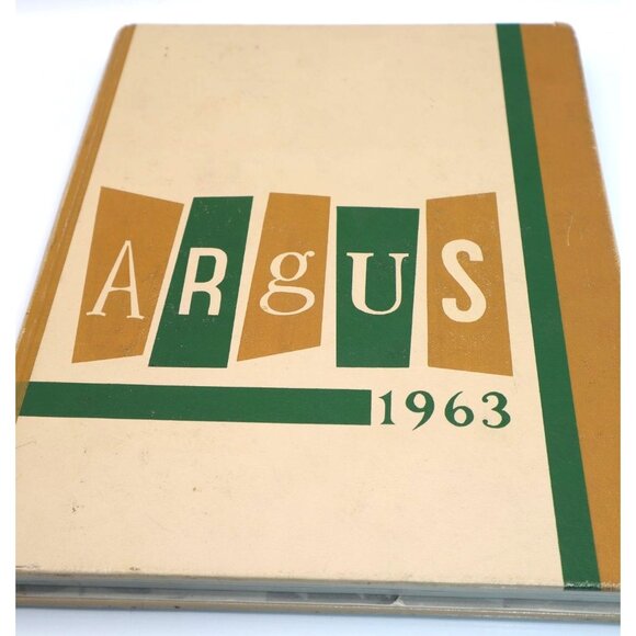 Argus 1963 Yearbook Vintage Retro Mid Century Collectors Item - Picture 5 of 5